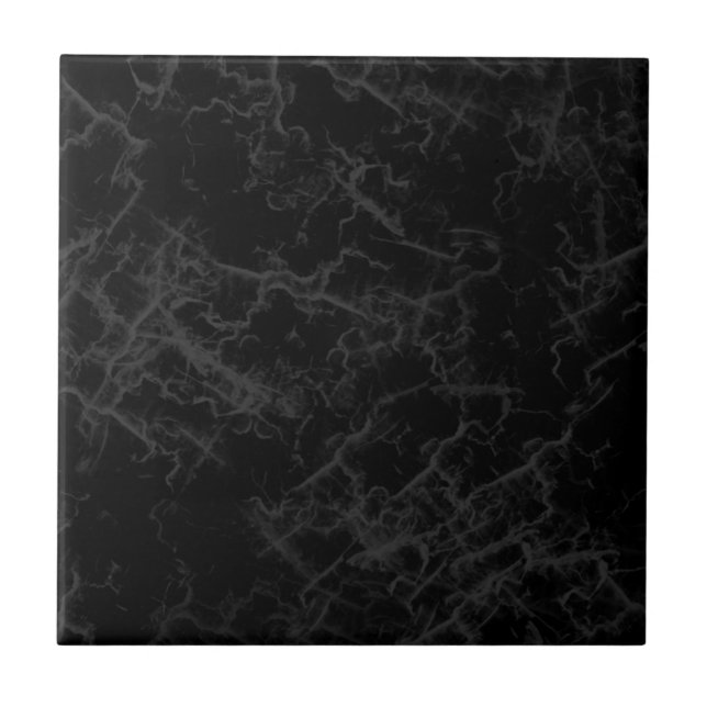 Azulejo Mármol de Hielo Negro (Frente)