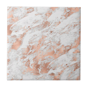 Azulejo Mármol de oro blanco y rosa 3