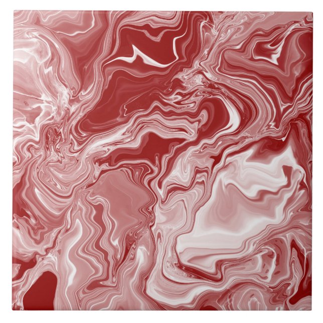 Azulejo Mármol rojo clásico (Frente)