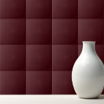 Azulejo Mármol rojo oscuro sólido<br><div class="desc">Diseño de marrón rojo oscuro sólido.</div>