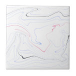 Azulejo Mármol rosa, negro, azul, blanco moderno y mínimo<br><div class="desc">Elegante aspecto de mármol.</div>