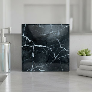 Azulejo Mármol Tonos de Joyas Abstracto Ónix ID1288