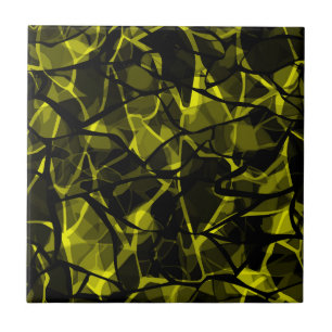 Azulejo Marmol verde negro abstracto de ondulación con líq