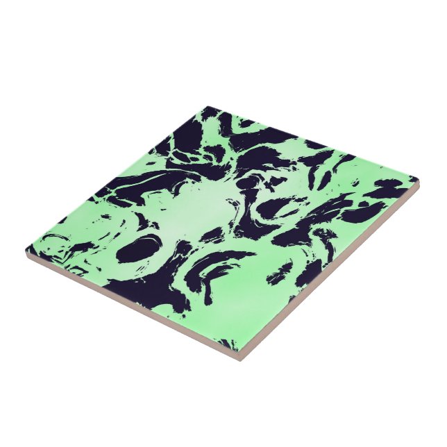 Azulejo Mármol verde y azul (Lado)