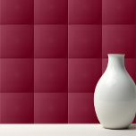 Azulejo Marrón burdeos de color sólido<br><div class="desc">Diseño de marrón burdeos de color sólido.</div>