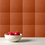 Azulejo Marrón de rencor sólido<br><div class="desc">Diseño de color marrón de óxido sólido.</div>
