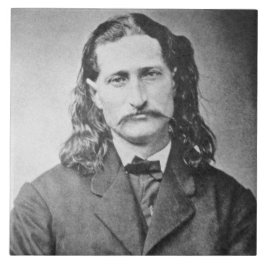 Azulejo Marshal Wild Bill Hickok Antiguo Cañero Occidental
