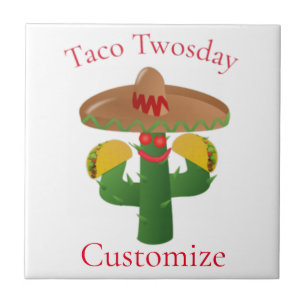 Azulejo Martes Taco Saguaro Cactus Thunder_Cove