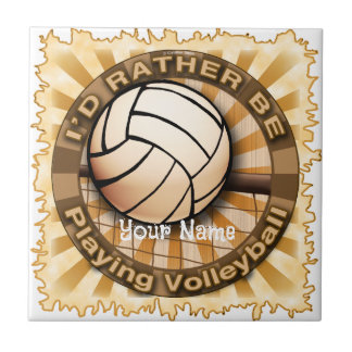 Azulejo Más bien jugar al voleibol