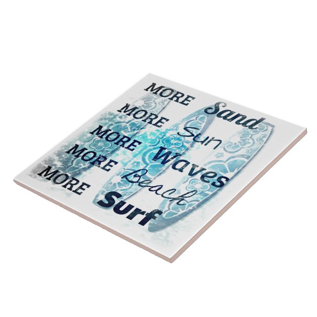 Azulejo Más vida en la playa (Lado)