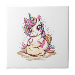 Azulejo Masa de panadero unicornio (1)