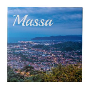 Azulejo Massa Italia Massa-Carrara Toscana Panorama