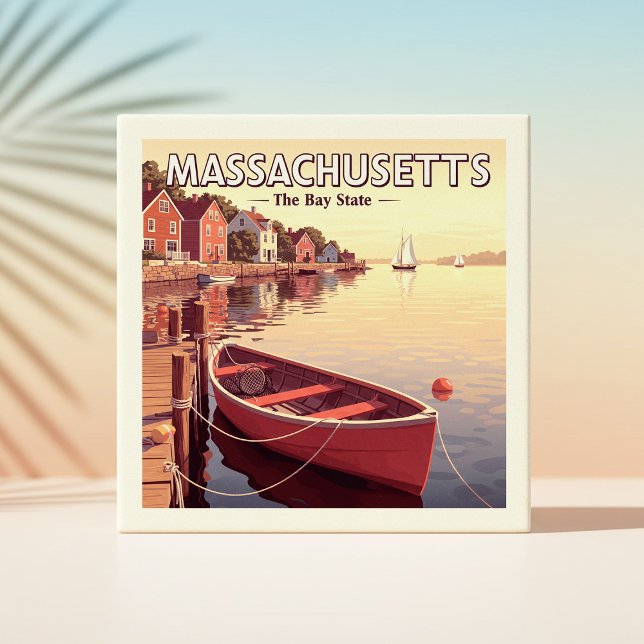 Azulejo Massachusetts vintage (Subido por el creador)