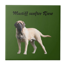 Azulejo Mastiff  Urlaub English Mastiff