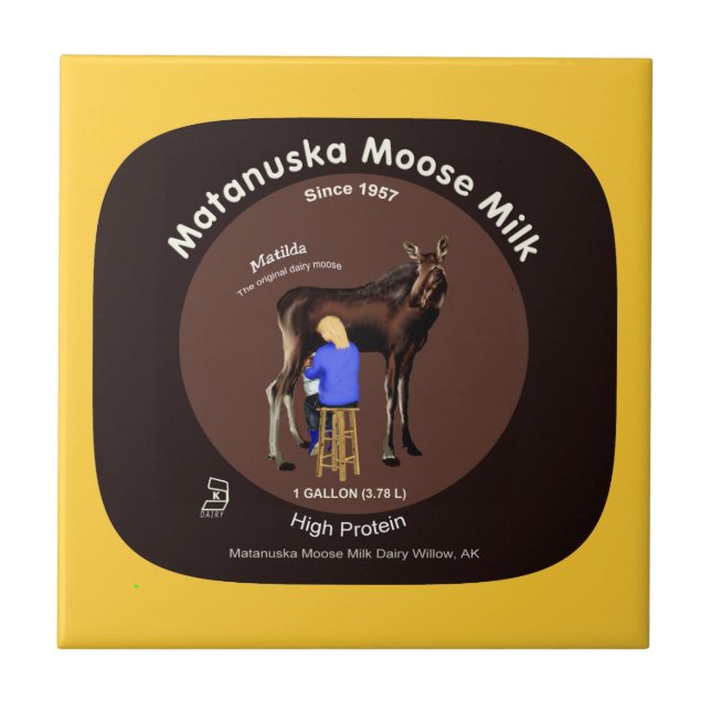 Azulejo Matanuska Moose Milk (Frente)