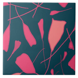 Azulejo Materia sintética de rosa lisa