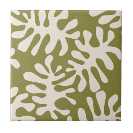 Azulejo Matisse deja verde