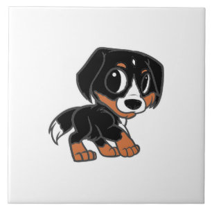 Azulejo mayor personalizado de perros de montaña suizos
