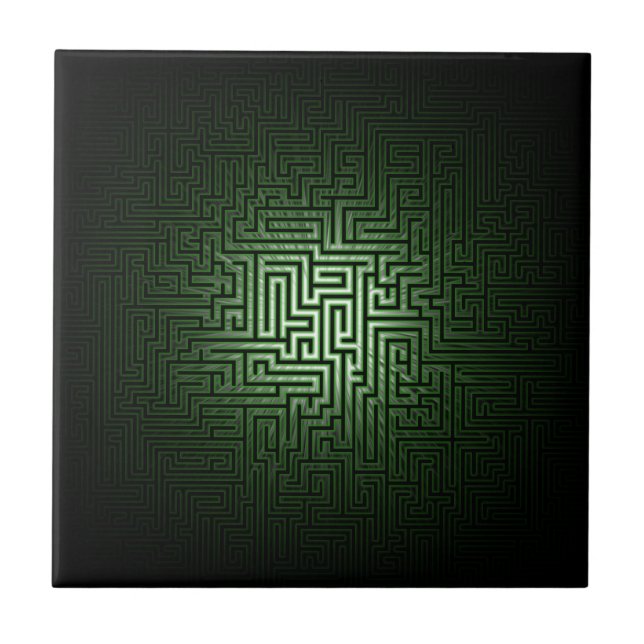 Azulejo Maze verde (Frente)