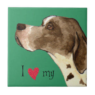 Azulejo Me encanta mi puntero