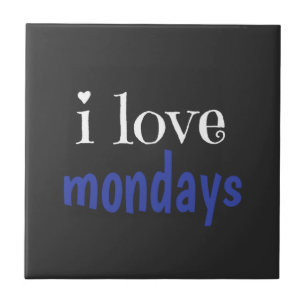 Azulejo Me encantan los lunes