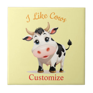 Azulejo Me Gusta El Arte De Vacas Thunder_Cove