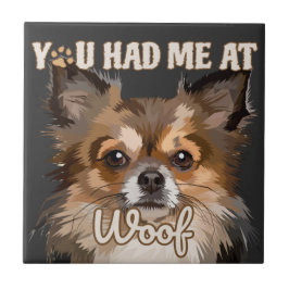 Azulejo Me Tenías En Woof | Perros Pomerania