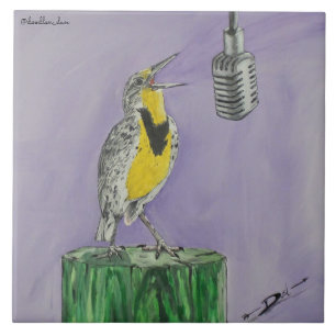 Azulejo Meadowlark