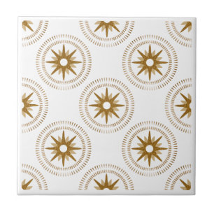 Azulejo Medallón de Oro Vintage con estreno