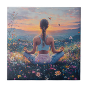 Azulejo Meditación Serena al Amanecer (4)