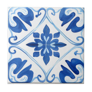 Azulejo Mediterráneo azul