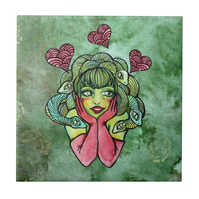 Azulejo Medusa (Frente)
