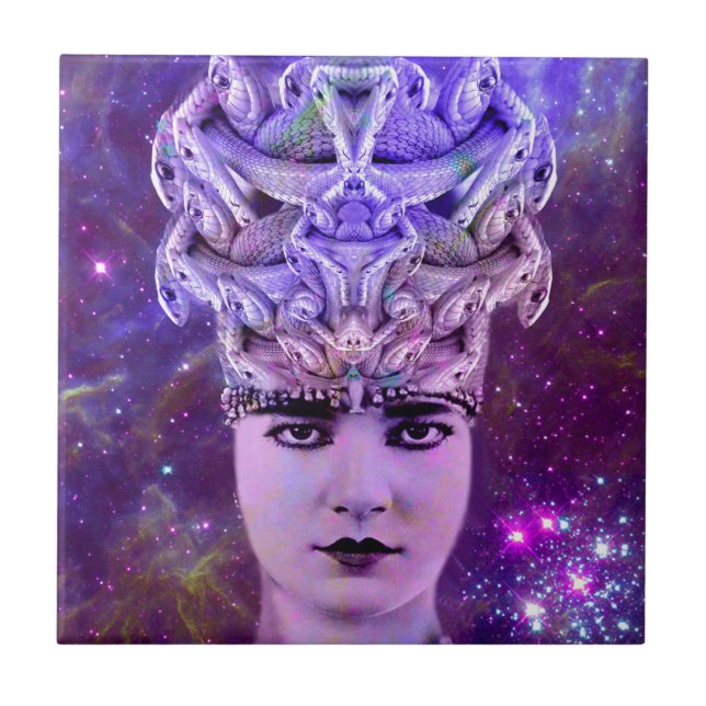 Azulejo Medusa Snoman (Frente)