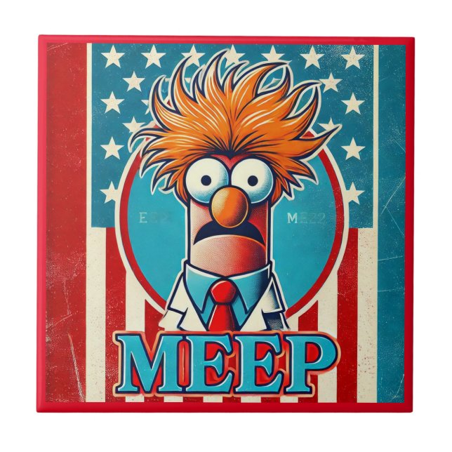 Azulejo MEEP Trump (Frente)