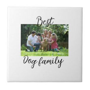 Azulejo Mejor familia de perros mamá papá mascota amigo an