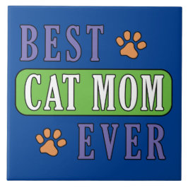 Azulejo Mejor Madre De Gato