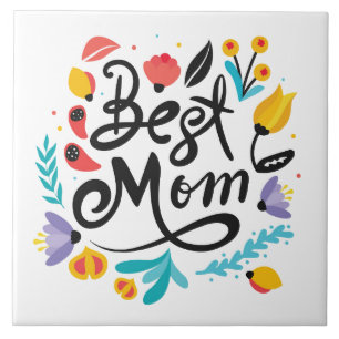 Azulejo Mejor Mamá Tile Trivet