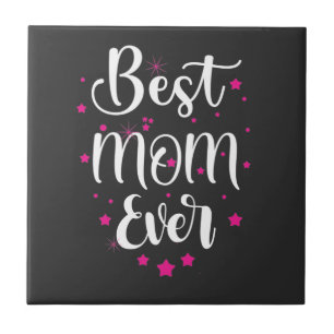 Azulejo Mejor Texto De Mamá Y Pequeñas Estrellas