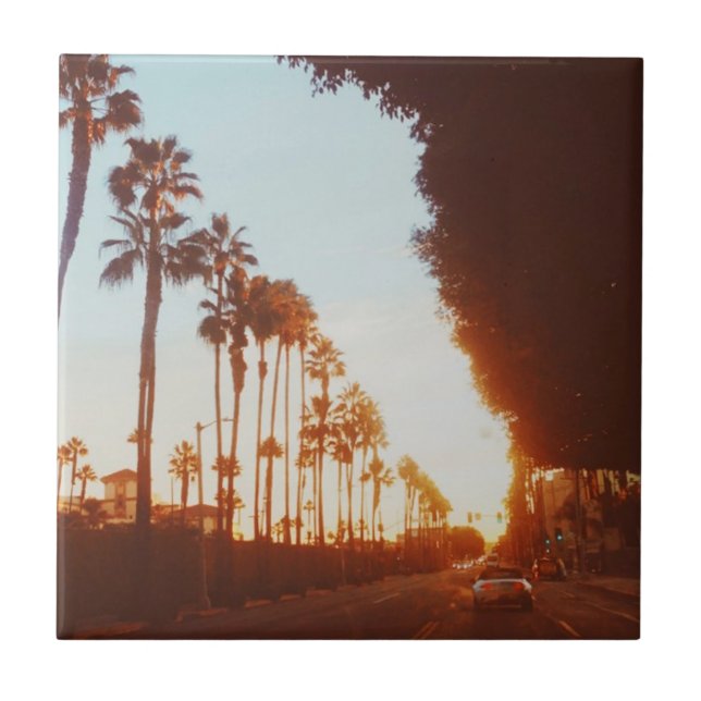 Azulejo Melrose Avenue, Los Ángeles, California (Frente)