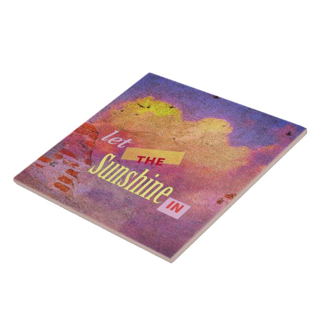 Azulejo Mensaje en una pared (Lado)