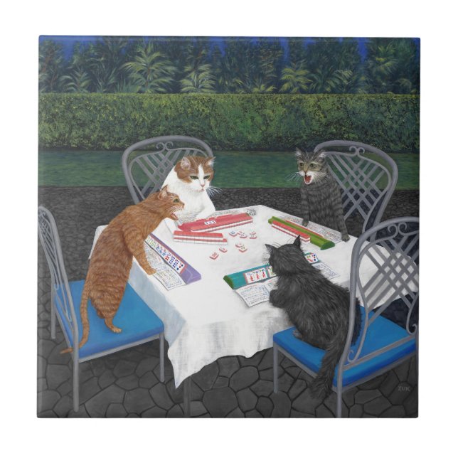 Azulejo Meowjongg (Frente)