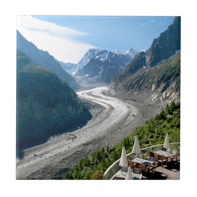 Azulejo Mer de Glace - Chamonix Francia (Frente)