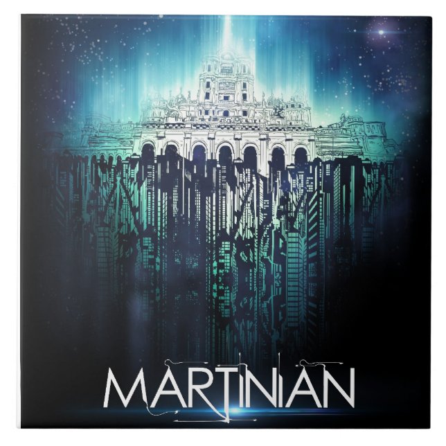 Azulejo Mercancía superior de Lucknow de la universidad (Frente)