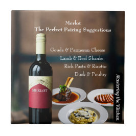 Azulejo Merlot Wine Pairing/Mastering the Kitchen