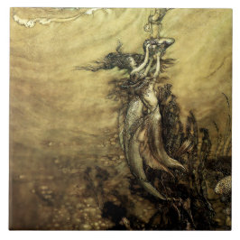 Azulejo “Mermaids of the Rhine” by Arthur Rackham