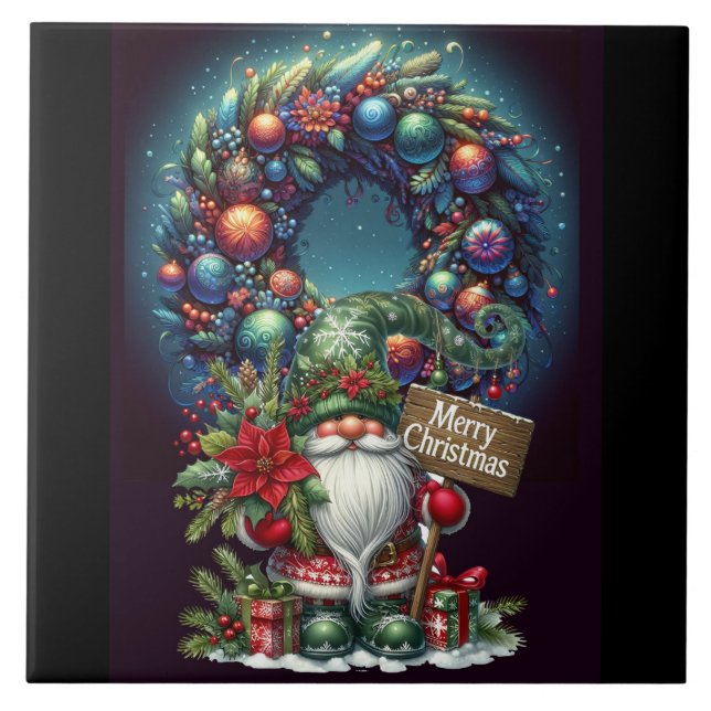 AZULEJO MERRY CHRISTMAS (Frente)