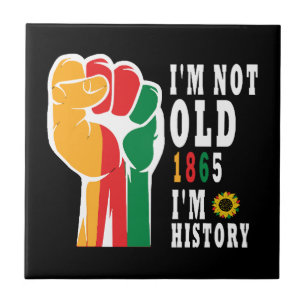Azulejo Mes de la Historia Negra Celebrando el Ascenso Jun