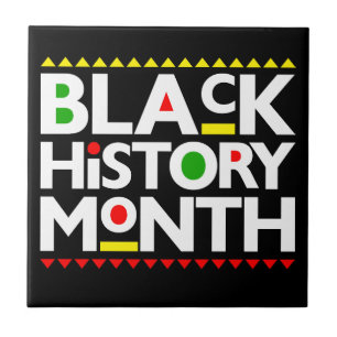 Azulejo Mes de la Historia Negra Melanina Rey Reina Herman