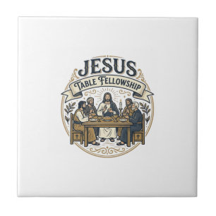 Azulejo Mesa de Compañerismo de Jesús Mesa de Compañerismo