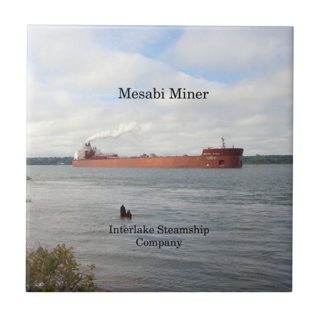 Azulejo Mesabi Miner Tile (Frente)